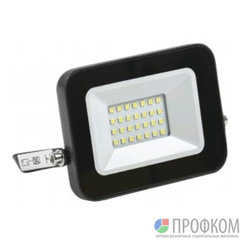 Прожектор светодиодный IEK 127х110х30мм черный IP65 LPDO601-20-65-K02